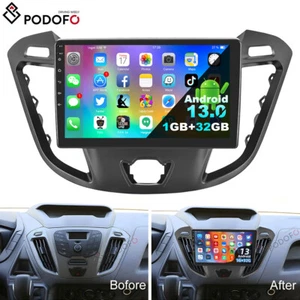 Android 13 Autoradio Für Ford Transit Tourneo Custom 2013-2018 GPS NAV Bluetooth - Bild 1 von 19
