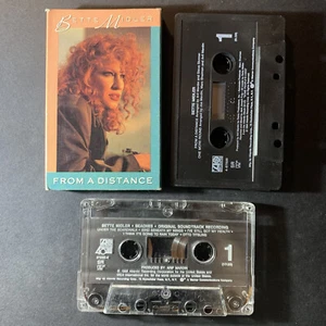 2 Cassette Lot BETTE MIDLER From A Distance & Beaches Original Soundtrack - Picture 1 of 5
