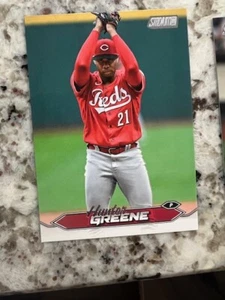 Tarjeta de club de estadio Topps 2024 Cincinnati Reds Hunter Greene #92 - Imagen 1 de 1