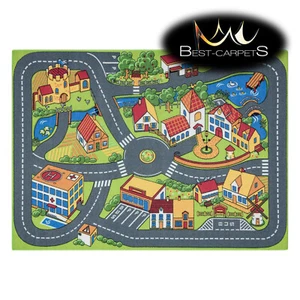 Modern durable 'REBEL ROADS' for children Village Streets anti-slip grey - Picture 1 of 9