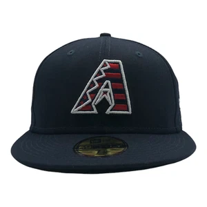 Arizona Diamondbacks MLB New Era 59Fifty Fitted Hat/Cap Size 7 7/8 4th Of July - Picture 1 of 8