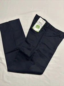 Real School Girls Size 12 Uniform Pants - Navy - Low Rise - NWT - Picture 1 of 18