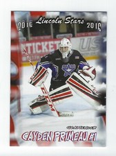 2015-16 Lincoln Stars (USHL) Cayden Primeau (Laval Rocket)