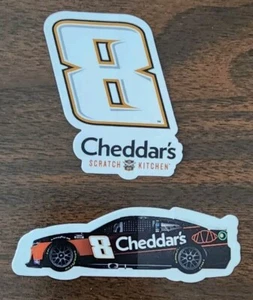 Kyle Busch Cheddar’s Racing Stickers Brand New Very Nice Smoke Free Home - Picture 1 of 1
