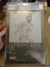 Civil War: Front Line #1 CGC 9.8 - Mint Wizard World 2006 Con Edition Variant