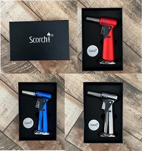 SCORCH 6" Torch 45 Degree Easy Handle - Assorted Colors - Adjustable Flame - Picture 1 of 15