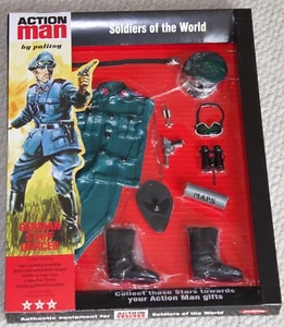 vintage action man 40th anniversary german staff officer card boxed - Picture 1 of 3