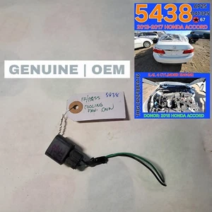 ⭐⭐OEM 2013-2017 ACCORD RIGHT PASSENGER COOLING FAN PIGTAIL CONNECTOR⭐⭐ - Picture 1 of 2