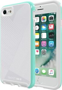 tech21 Evo Elite Active Edition Case for iPhone SE / 7 / 8  - Turquoise / Grey