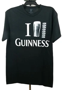 Nueva Camiseta Guinness Cerveza Para Hombre Pequeña Negra Gráfica M12 - Imagen 1 de 4