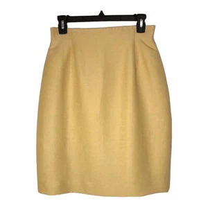 Oscar de la Renta Womens Pencil Straight Skirt Size 6 Luxury Christmas Gift - Picture 1 of 6