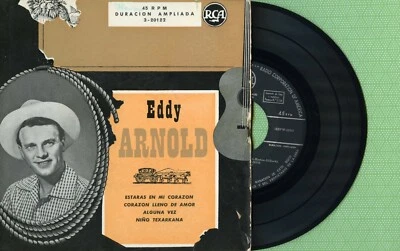 EDDY ARNOLD / Estaras En Mi Corazon / RCA 3-20122 Press Spain 1958 EP G+ - Image 1 of 4