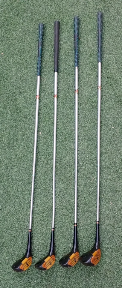 Juego de madera Wilson Staff 15 Patty Berg 4200 1,3, 4,5 vintage diestro acero damas flexible Foto 1 de 4