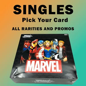 2021 Weiss Schwarz | Marvel | Singles | Japanese | Common-Super Rare and Promo - Picture 1 of 89