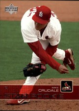 2003 Upper Deck St. Louis Cardinals Baseball Card #28 Mike Crudale SR