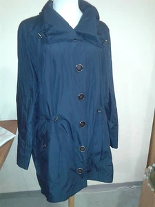 KjBrand Kurz Mantel Long Jacke marine Trenchcoat modisch Gr. 48 große Größen - Bild 1 von 9