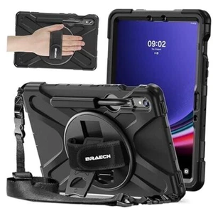 for Samsung Galaxy Galaxy Tab S9 FE 10.9" & S9/S8/S7 11" Hand Strap -- Black - Picture 1 of 7