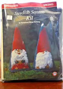 Husqvarna Wichtel SWEDISH SANTAS KIT Neu OPEN BAG komplett mit Stickscheibe 137 - Bild 1 von 22