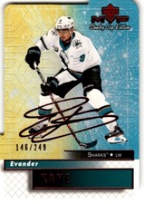 2019-20 Upper Deck MVP Stanley Cup 20th Colors & Contours Evander Kane /249 #43