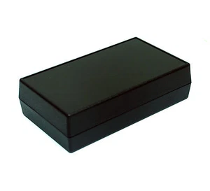 1pc ABS Plastic Box Enclosure G1204B 142.8x82.5x38mm LxWxH Color= Black GAINTA - Picture 1 of 7
