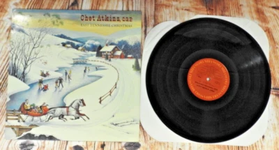 CHET ATKINS C.G.P. East Tennessee Christmas Wonderful Holiday Lp 1983 Fun Cover - Image 1 of 4