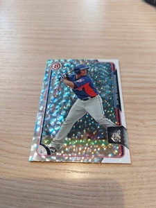2015 Bowman Prospects Francisco Mejia Prospect Cleveland Chrome Refractor - Picture 1 of 2