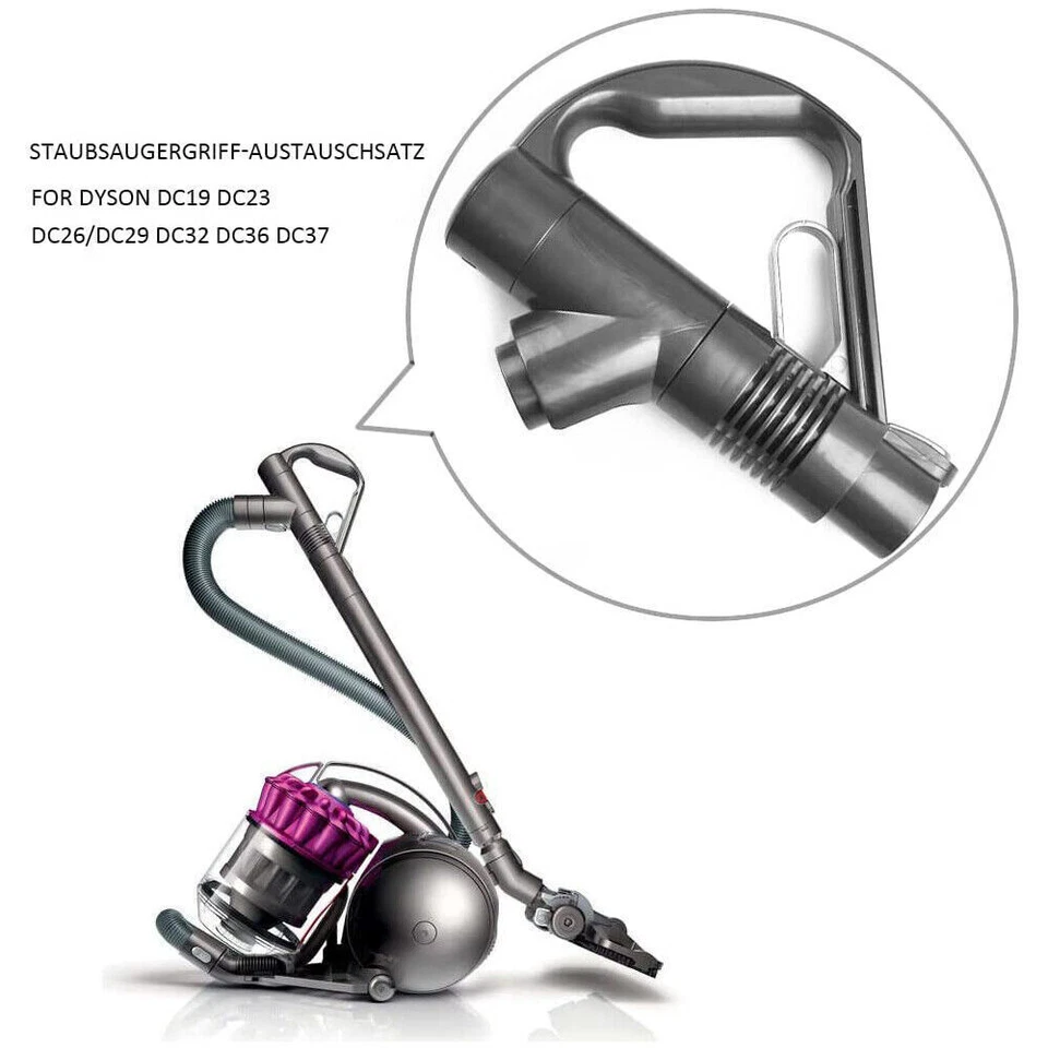 Poignée pour aspirateur Dyson DC19 DC23 DC26 DC29 DC32 DC36 DC37 pièce de rechan - Photo 1/4