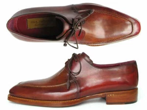 Paul Parkman Goodyear genähte quadratische Zehenpartie Schürze Derby-Schuhe braun (ID #322A7) - Bild 1 von 1