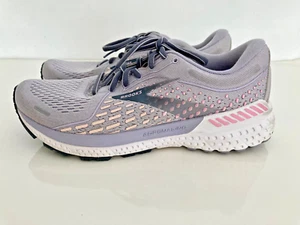Brooks Adreneline Damen grau und rosa Sneaker, Größe 9,5 - Bild 1 von 8
