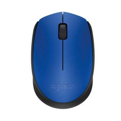 Logitech M171 Computer PC Maus Wireless kabellos Optisch blau 1000 dpi 3 Tasten - Bild 1 von 2