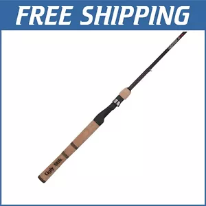 Durable 6' Medium Spinning Fishing Rod with Cork Handle and Superior Sensitivity - Picture 1 of 12