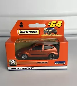 MATCHBOX SUPERFAST #64 FORD FOCUS 1999 NUOVO IN SCATOLA - Foto 1 di 4