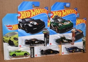 Hot Wheels Porsche Temático 911 GT3 RS, PORSCHE 935 y Porsche 911 GT3 Lote de 5 NUEVO - Imagen 1 de 9