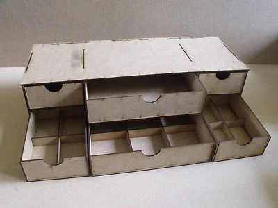 Storage Drawers for Paint Stand rack Warpaint Vallejo citadel table top tidy