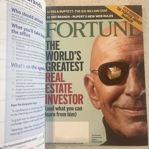 Fortune Magazin 31. Oktober 2005 Gates & Buffet 10 heiße Marken Rubert’s neues Web - Bild 1 von 5