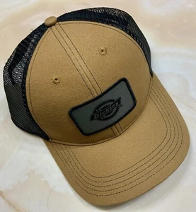 Dickies Men’s Brown And Black SnapBack Hat. Cotton & Polyester. NWT - Picture 1 of 3