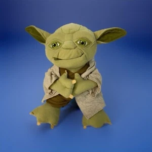 Star Wars Yoda Jedi Master Plush Disney Cuddly 30cm - Voice Not Working - Foto 1 di 5