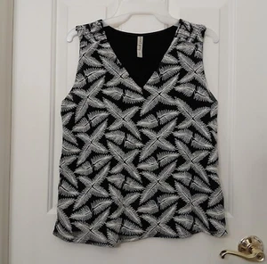 Blusa gris dulce sin mangas para mujer XS Petite - Imagen 1 de 10
