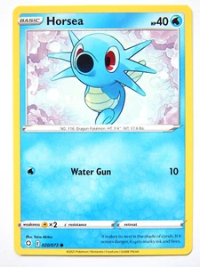 Horsea 020/072 NM Pokemon TCG Card Shining Fates ENG 2021 Water Common - Picture 1 of 2