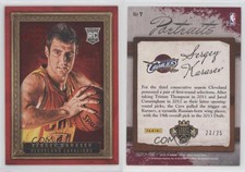 2013-14 Panini Court Kings Portraits Red Framed /25 Sergey Karasev #7 Rookie RC