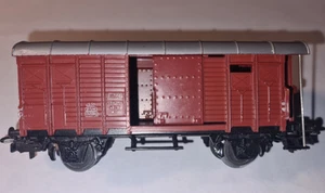 Märklin 4605, H0, 312/1, "Gedeckter Güterwagen mit Bremserhaus" der SBB in Braun - Bild 1 von 11