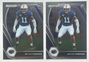 (2) Selecciones del draft Panini Prizm 2021 Micah Parsons novato #136 - Imagen 1 de 2