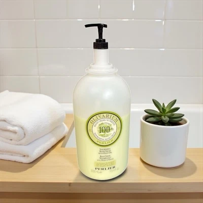 Perlier Olivarium Organic Italian Olive Oil Nourishing Bath Cream 101.4 oz READ - Image 1 of 4