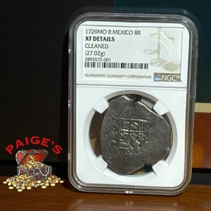 1729Mo R México 8 Real Xf Details 27.02g Ngc Certified - Foto 1 di 2