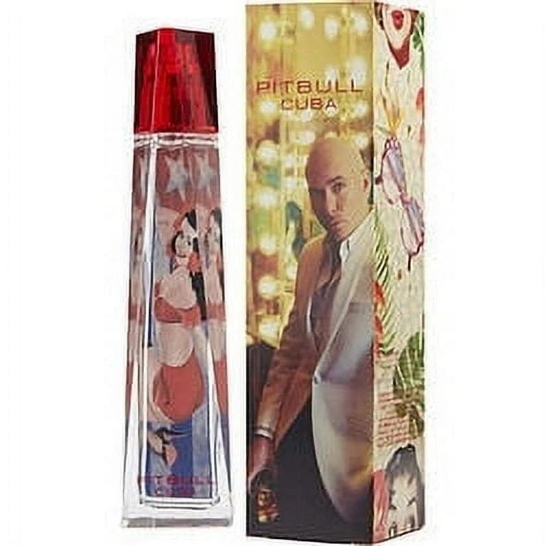 Pitbull Cuba Mujer EDP 3.4 oz Perfume Exótico Spray Nuevo Caja Abierta *Auténtico* Foto 1 de 1