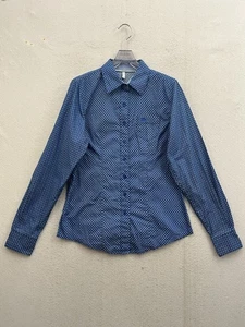 Cinch Button Down Hemd Damen mittelblau Western Rodeo - Bild 1 von 8