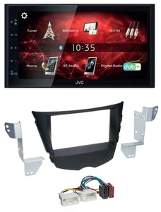 JVC DAB USB Bluetooth 2DIN MP3 Autoradio für Hyundai Veloster FS ab 2011 - Bild 1 von 4