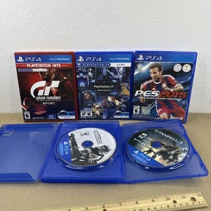 5 Stück Sony PlayStation 4 Konsole Spiel Discs Titan Fall 2, Gran Turismo, PES.. - Bild 1 von 18