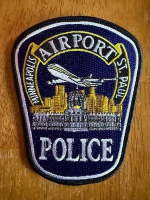PARCHE POLICÍA AEROPUERTO MINNESOTA MINNEAPOLIS ST. PAUL Foto 1 de 2