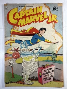 Captain Marvel Jr. #101 Unrestored Golden Age Fawcett Comic 1951 GD - Picture 1 of 2